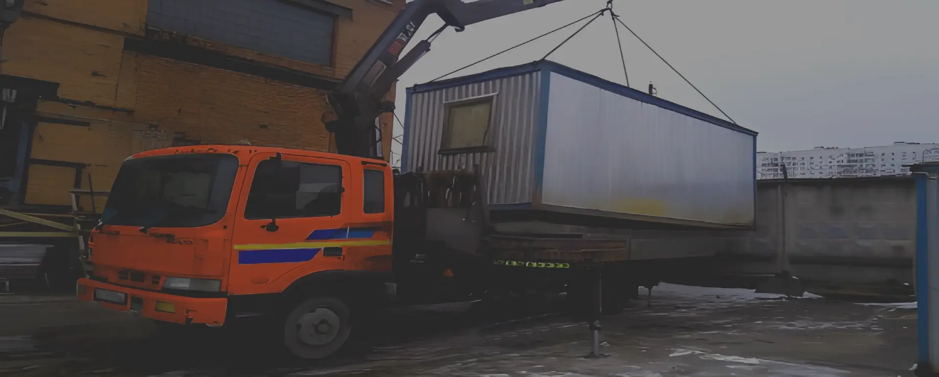Получить уникальное предложение по перевозке негабаритного вагончика грузовым транспортом по России из Среднего с гарантией безопасности